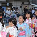 O-Bon en juillet ; le Bon Odori des enfants de Tsukudajima