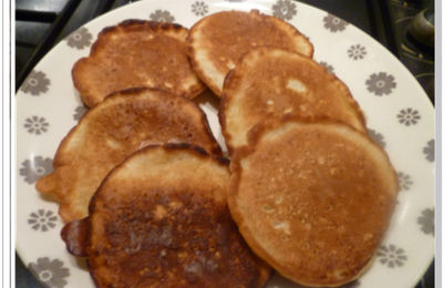 Pancake aux floconc d'avoine 