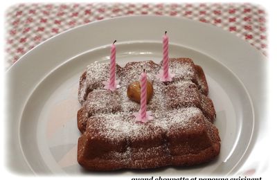 FONDANT AU CHOCOLAT-MARRONS