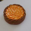 Tarte à l'orange en fimo