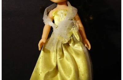 Une robe de princesse mais pour une toute petite princesse !