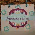 CALENDRIERS ANNIVERSAIRES