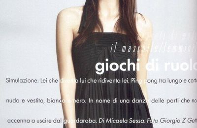 Dovile in Elle Italia