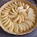 Tarte aux pommes à l'alsacienne