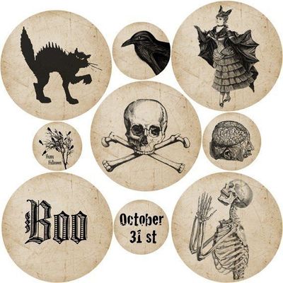 Octobre,  le mois de  l'automne et de la fête d'hallowee....