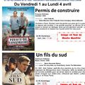 Programme cinétoile à Toucy du 1 er au 4 avril 2022