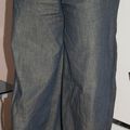 Les pantalons- le jean large