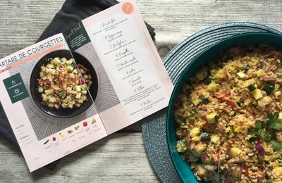 Tartare de courgettes à la thai