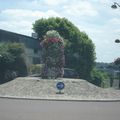 Rond-point à Coutances