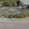 Rond-point à Sarnico (Italie)