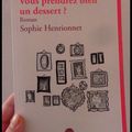 Vous prendrez bien un dessert? -Sophie Henrionnet