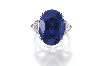 Fine sapphire and diamond ring, Louis Gérard