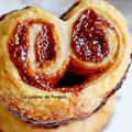 Palmier à la confiture de lait et cacao