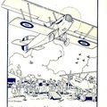 Des publicités sur l'aéronautique des années 1930 signé Jeanjean.
