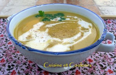 Velouté campagnard aux légumes braisés