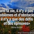 Dans la vie 💙, Il n'y a pas de problèmes ou d. Obstacles 💙....