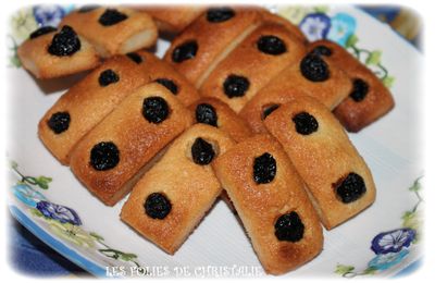 Minis-financiers aux myrtilles