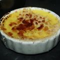 Crème brûlée à la figue