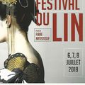 FESTIVAL DU LIN ET DE LA FIBRE ARTISTIQUE 6-7-8 JUILLET 2018