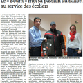 Vu dans la presse : Le "Boum" met sa passion du ballon au service des écoliers (ER 01/02/2015)