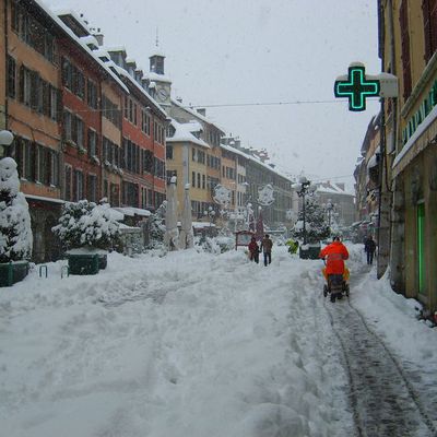 Neige 30-1er décembre 2010 à Chambéry