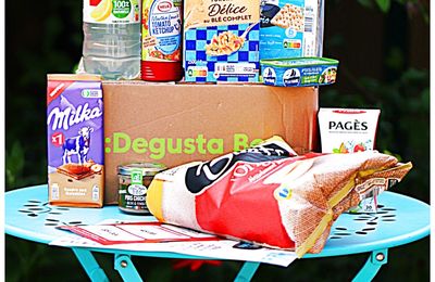 DEGUSTA BOX de Mai 2024 sur le thème du "PIQUE-NIQUE"