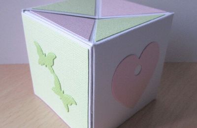 Une carte cube 