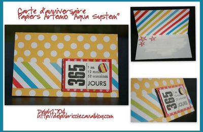 carte d'anniv Artemio