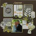 Variations autour du Core Kit Becky Higgings : pages de Thalie