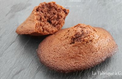 Les madeleines au chocolat de Christophe Felder