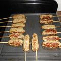 BROCHETTES DE POULET 