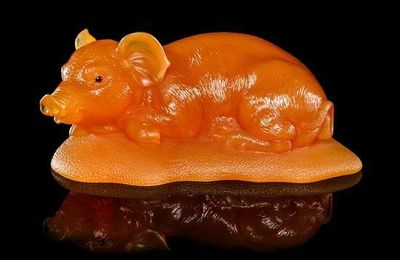 A selection of Animal Carvings by Gerd Dreher at Leslie Hindman Auctioneers, September 16, 2014
