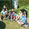 POUR LES JEUNES HIRSONNAIS, LES JOIES DU CAMPING AUX ÉTANGS DES MOINES.