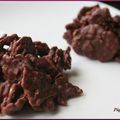 Roses des sables au chocolat noir