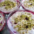 Mousse de yaourt aux fruits des bois