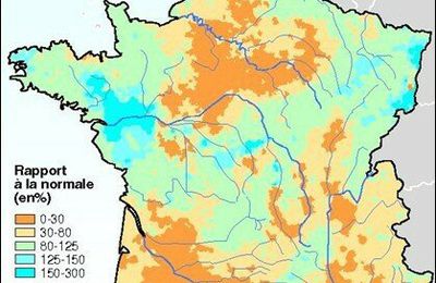 Moins de sécheresse mais un printemps qui s'annonce chaud ...