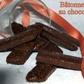 Bâtonnet au chocolat