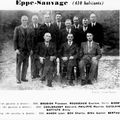 EPPE-SAUVAGE - Le Conseil Municipal en 1945