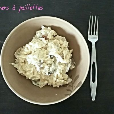 ~ Recette végé : mon risotto crémeux aux champignons ~