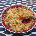 Crumble tutti-frutti au muesli 