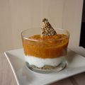 Tiramisu de courge musquée au fromage de brebis