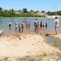 L'accueil de Rebrechien à la conquête de Jargeau Plage