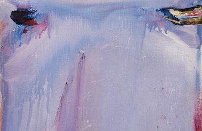 Olivier Debré (1920-1999), Petite bleu mauve - Big Bend, 1983 