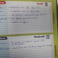 Devoirs semaine 51: 19/12 et 20/12