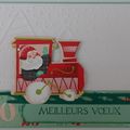 Carte Train du Père Noël