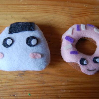 onigiri et donut