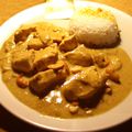 Curry de dinde au lait de coco