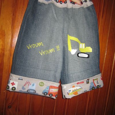 Son 1er short maison !