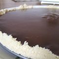 Tarte croustifondante aux 2 chocolats