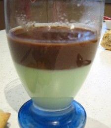 Panna Cotta menthe-Cacao